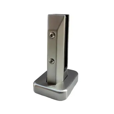 Безрамный стеклянный патрубок балюстрады