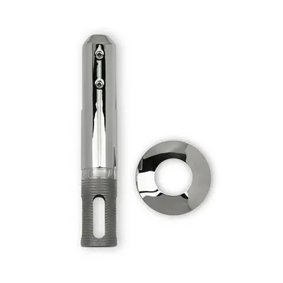 Безрамный патрубок для сверления стекла