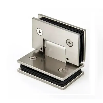 Какой максимальный угол поворота латунной петли для душа?